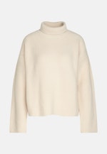 Polo neck Pullover in Ecru |  Seidensticker Onlineshop