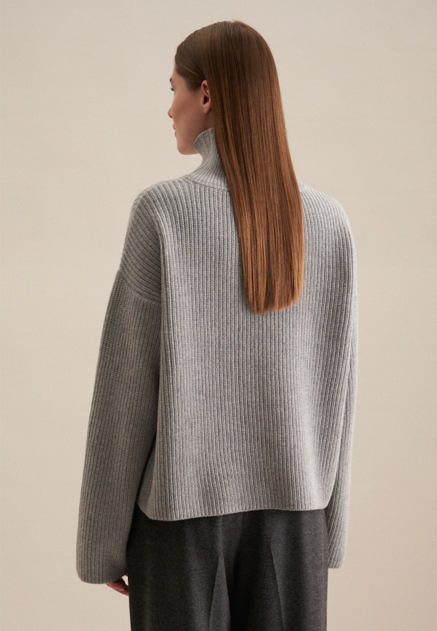 Pullover Col roulé in Gris |  Seidensticker Onlineshop