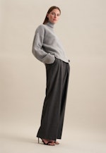 Polo neck Pullover in Grey |  Seidensticker Onlineshop