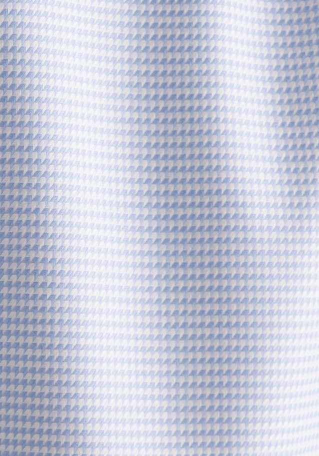 Regular Business Hemd Pepita in Hellblau | Seidensticker Onlineshop