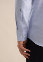 Chemise Business Regular Satin Col Kent in Bleu Clair |  Seidensticker Onlineshop