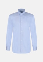 Chemise Business Regular Satin Col Kent in Bleu Clair |  Seidensticker Onlineshop