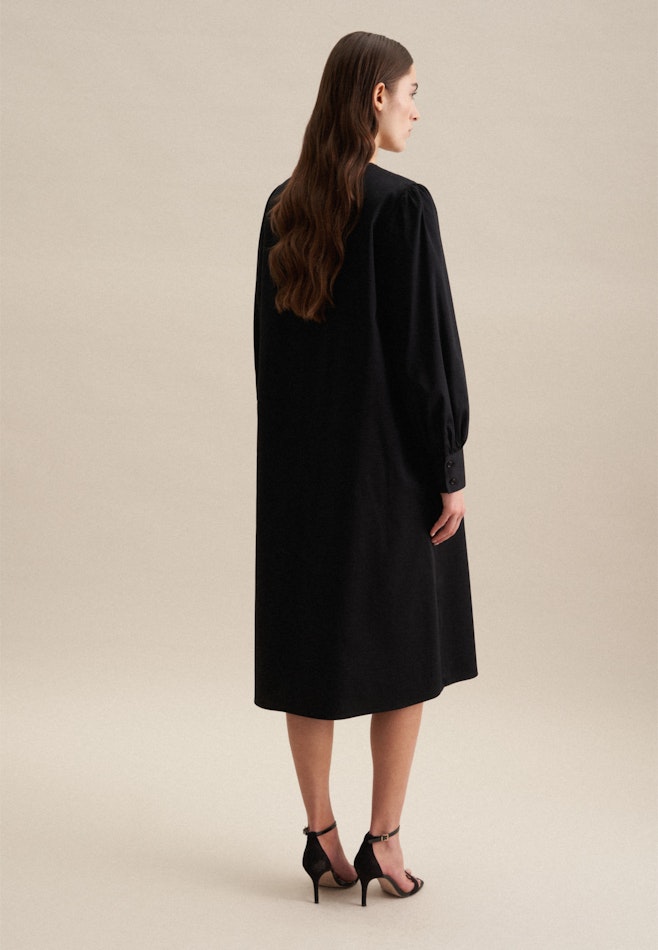 Crew Neck Dress in Black | Seidensticker online shop