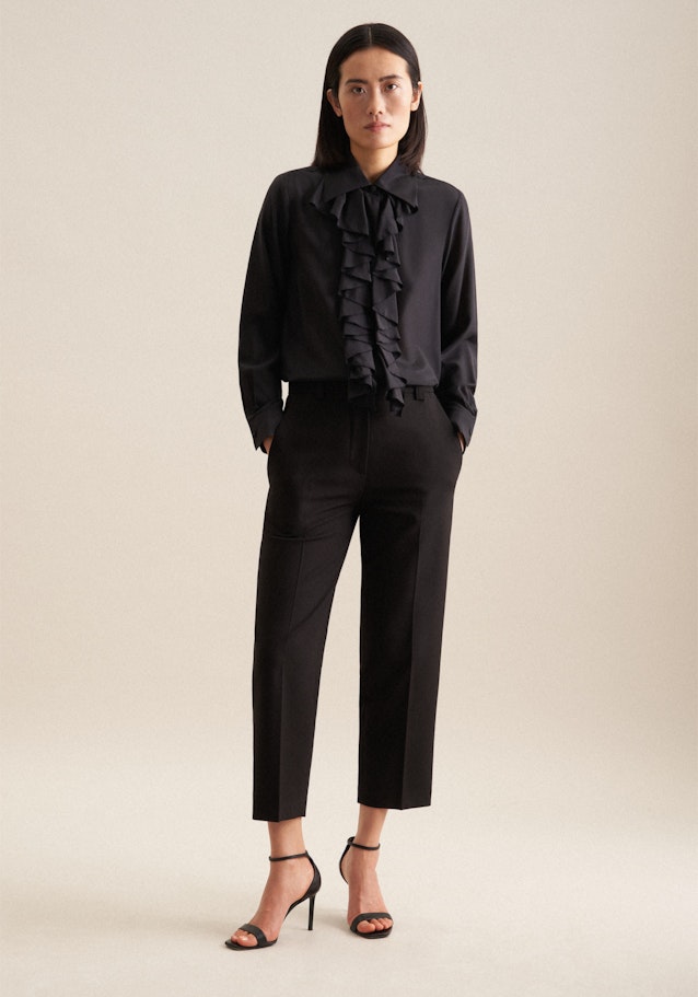 Regular Hose Uni in Schwarz | Seidensticker Onlineshop