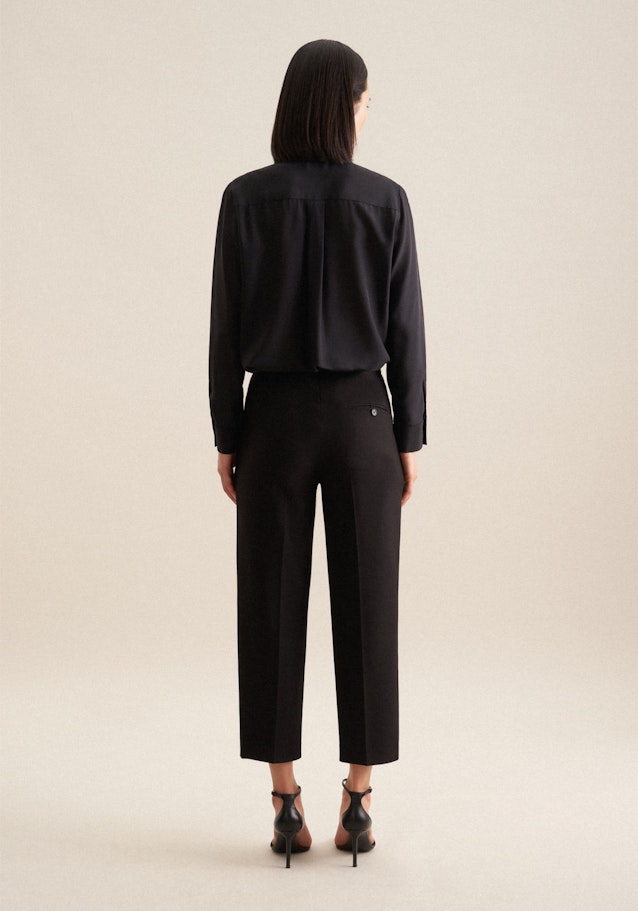 Regular Hose Uni in Schwarz | Seidensticker Onlineshop