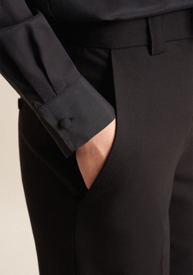 Regular Hose Uni in Schwarz | Seidensticker Onlineshop