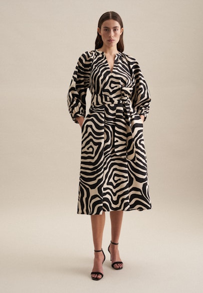 Robe Imprimé in Noir |  Seidensticker Onlineshop