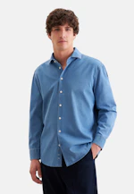 Regular Chemise en jean Denim in Bleu Moyen |  Seidensticker Onlineshop
