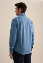 Collar Denim shirt in Medium Blue |  Seidensticker Onlineshop