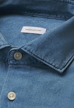 Regular Casual Hemd, Denimhemd Denim in Bleu Moyen |  Seidensticker Onlineshop