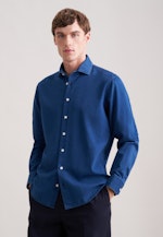 Regular Denimhemd Denim in Denim Dark Blue |  Seidensticker Onlineshop