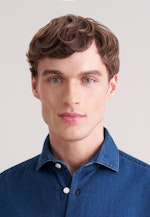 Regular Denimhemd Denim in Dunkelblau |  Seidensticker Onlineshop