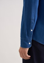 Regular Denimhemd Denim in Denim Dark Blue |  Seidensticker Onlineshop