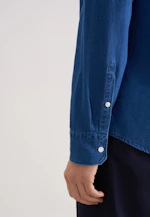 Regular Chemise en jean Denim in Bleu Foncé |  Seidensticker Onlineshop