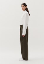 Pleated trousers Oversized in Green |  Seidensticker Onlineshop