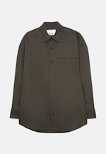 Chemise Oversized Manche Longue Français (Classique) in Vert |  Seidensticker Onlineshop