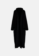 Schalkragen Strick-Jacke Oversized 100% Wolle in Schwarz |  Seidensticker Onlineshop