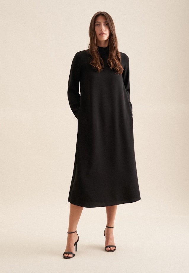 Robe Regular Manche Longue in Noir |  Seidensticker Onlineshop