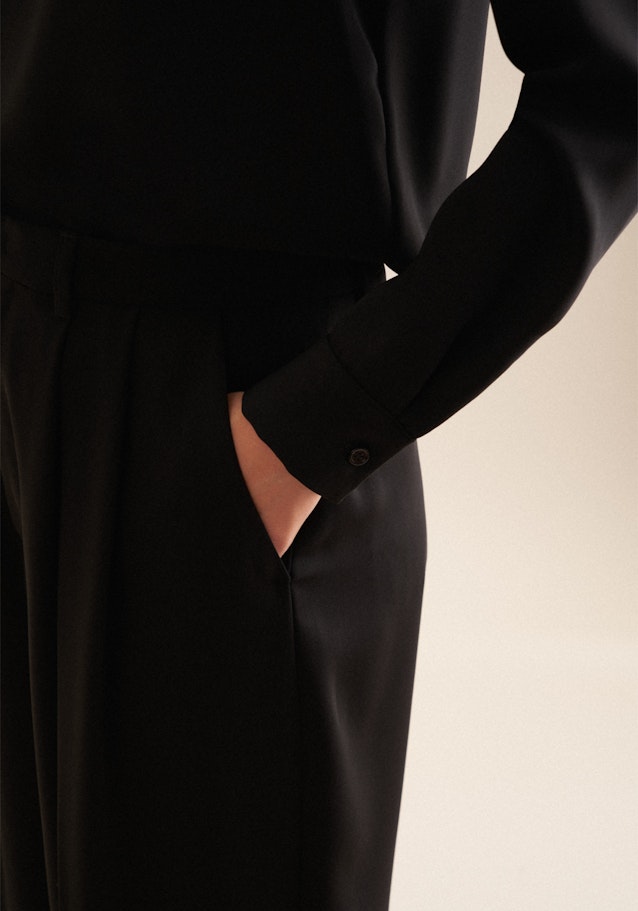Regular Hose Uni in Schwarz | Seidensticker Onlineshop
