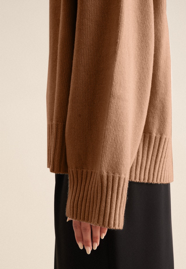 Polo neck Pullover in Brown |  Seidensticker Onlineshop