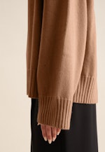 Rollkragen Pullover Oversized in Braun |  Seidensticker Onlineshop