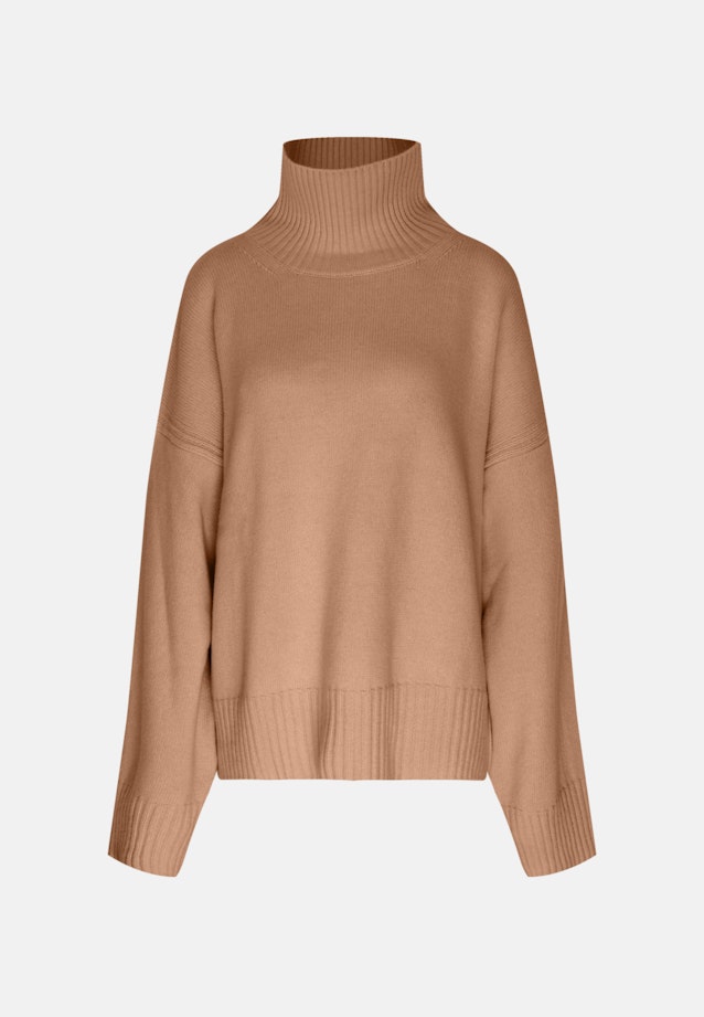 Polo neck Pullover in Brown |  Seidensticker Onlineshop