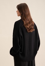 Rollkragen Pullover Oversized in Schwarz |  Seidensticker Onlineshop