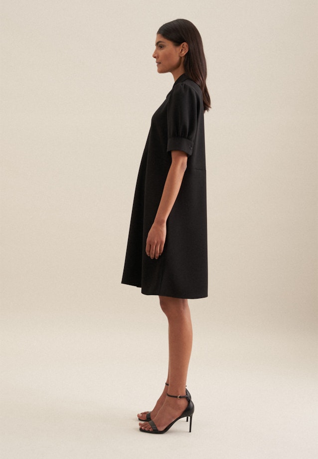 Collar Dress in Black |  Seidensticker Onlineshop