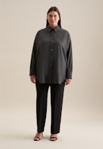 Grande taille Kraag Longblouse in Grijs |  Seidensticker Onlineshop