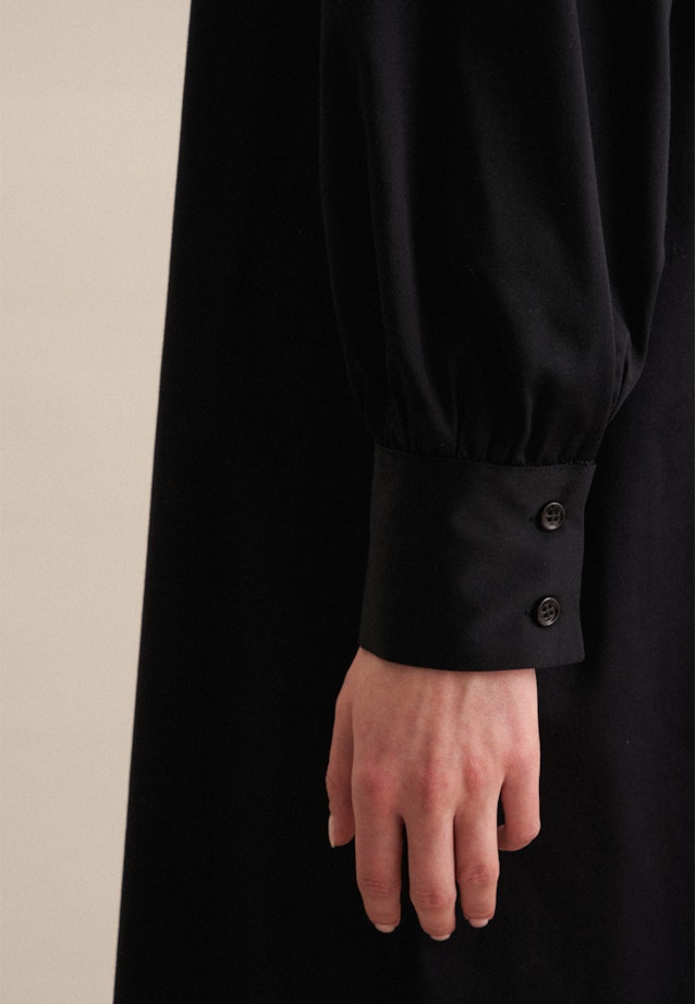 Robe Oversized Manche Longue in Noir |  Seidensticker Onlineshop