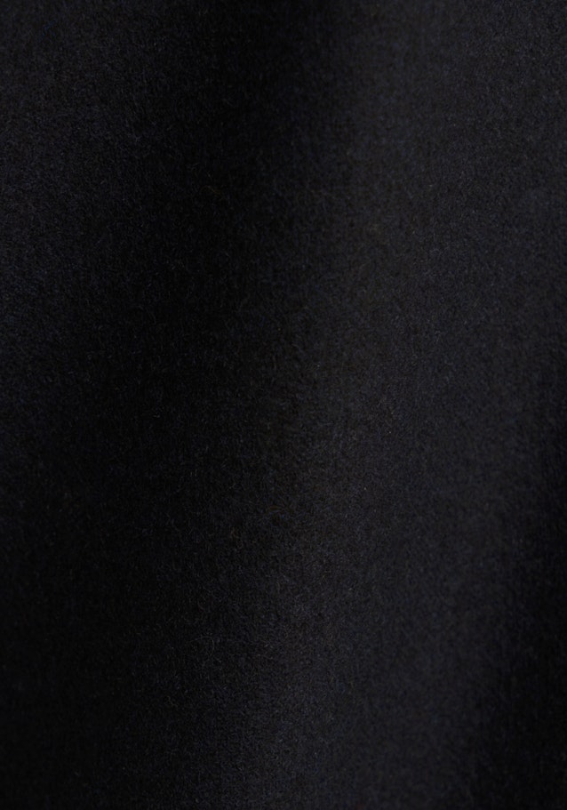 Regular Pantalons uni Melange in Bleu Foncé | Seidensticker Onlineshop