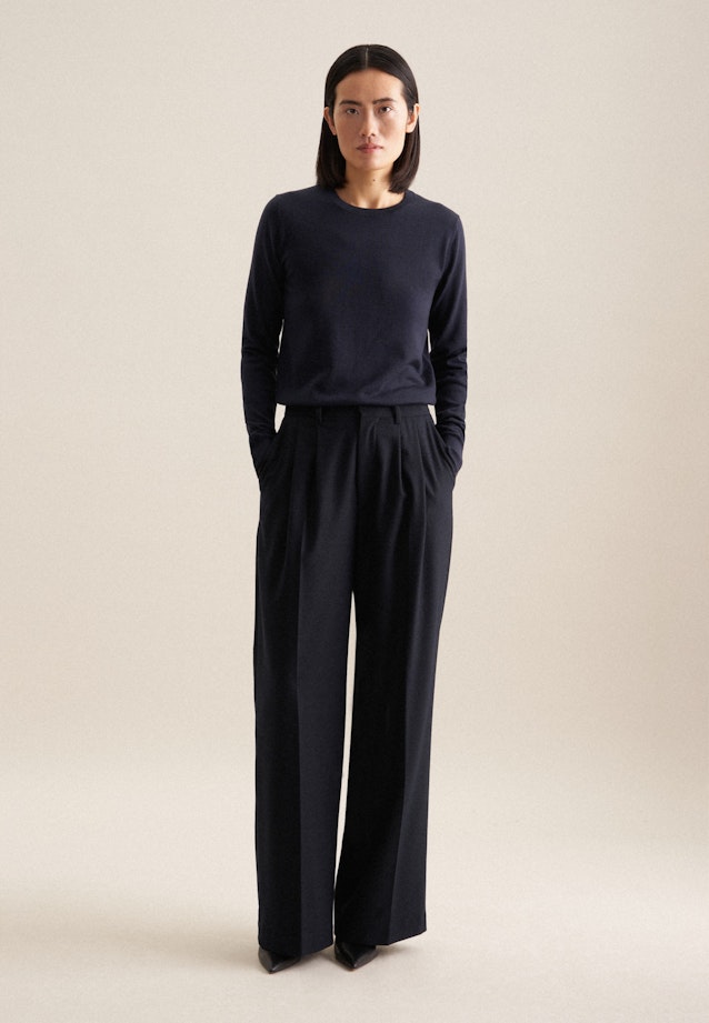 Trousers in Dark Blue |  Seidensticker Onlineshop