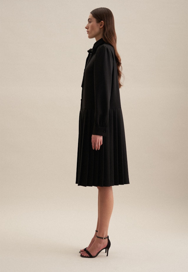 Collar Dress in Black |  Seidensticker Onlineshop