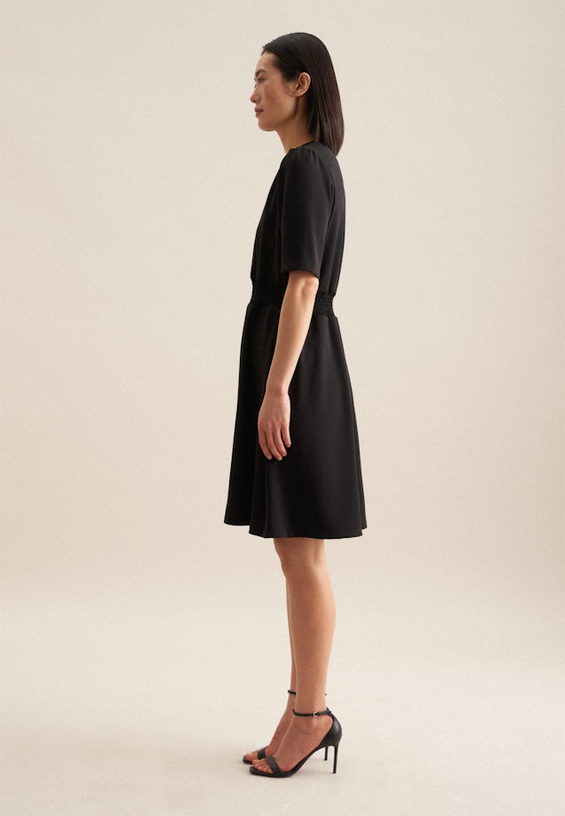 V-Neck Dress in Black |  Seidensticker Onlineshop