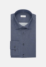 Chemise Business Shaped Col Kent manches extra-longues in Bleu Foncé |  Seidensticker Onlineshop