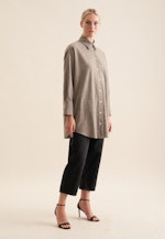 Blouse longue Flanelle in Gris |  Seidensticker Onlineshop