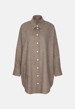 Blouse longue Flanelle in Gris |  Seidensticker Onlineshop