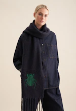 Regular Schal in Dunkelblau |  Seidensticker Onlineshop