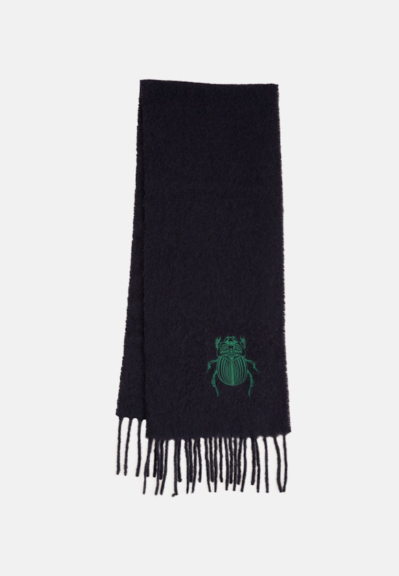 alpaca blend Scarf in Dark Blue |  Seidensticker Onlineshop