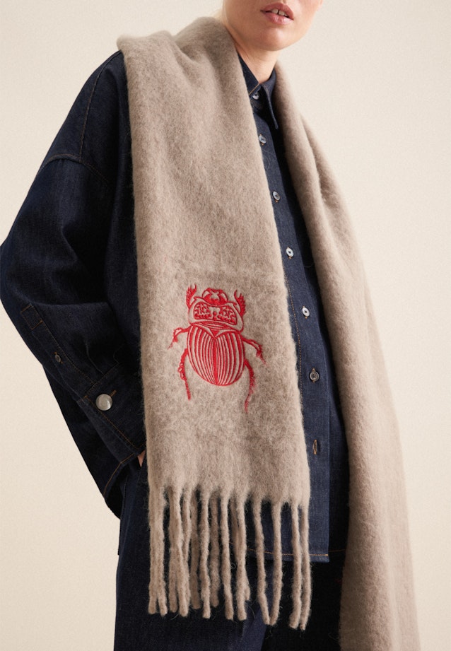 alpaca blend Scarf in Grey |  Seidensticker Onlineshop