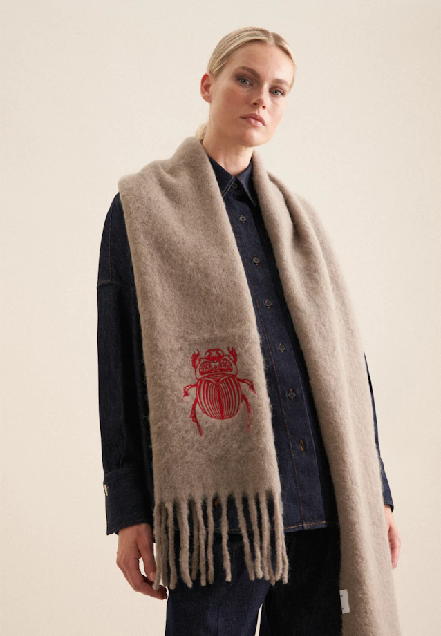 Regular Echarpe in Gris |  Seidensticker Onlineshop
