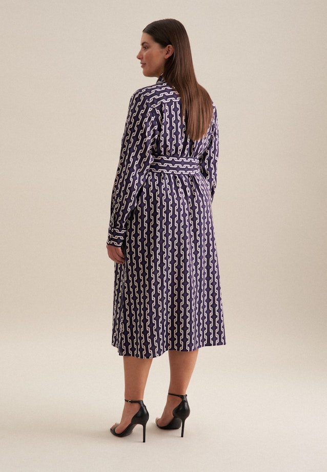 Curvy Robe Regular Manche Longue in Lilas |  Seidensticker Onlineshop