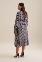 Grande taille Collar Dress in Purple |  Seidensticker Onlineshop