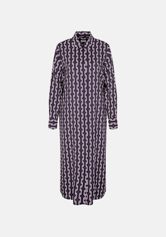 Curvy Kragen Kleid Regular in Lila | Seidensticker Onlineshop