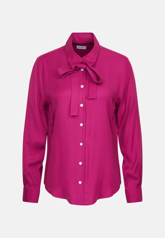 Plain weave Shirt Blouse in Purple |  Seidensticker Onlineshop