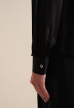 Shirt Blouse Uni in Black |  Seidensticker Onlineshop