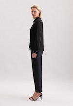 Shirt blouse Uni in Black |  Seidensticker Onlineshop