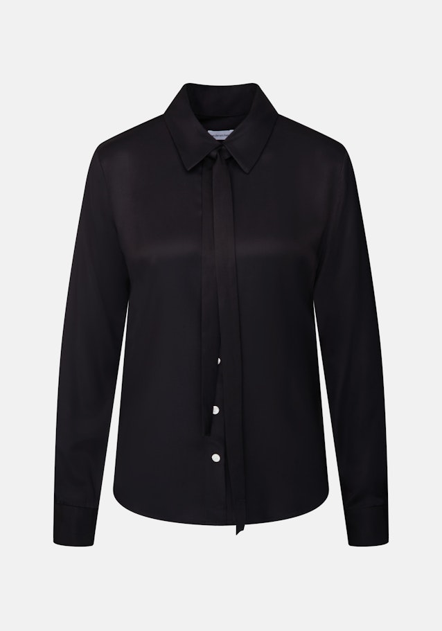 Shirt Blouse Uni in Black | Seidensticker Onlineshop