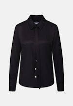 Shirt Blouse Uni in Black |  Seidensticker Onlineshop