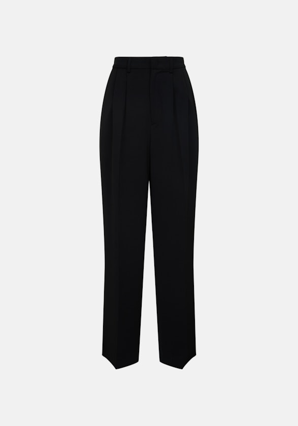 Regular Pantalons Uni in Noir | Seidensticker Onlineshop